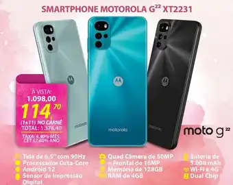 SMARTPHONE MOTOROLA G22 XT2231
