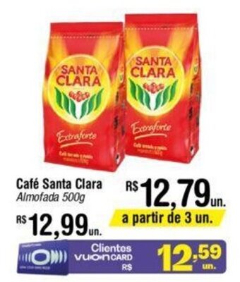 Fort Atacadista Café Santa Clara Almofada 500g oferta