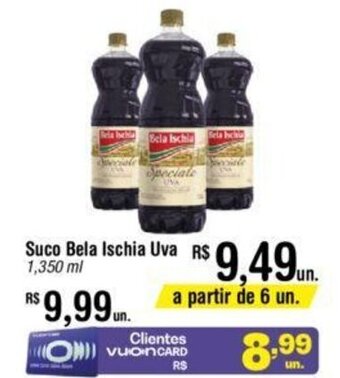 Fort Atacadista Suco Bela Ischia Uva 1,350 ml oferta