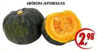 Kaçula Supermercados ABÓBORA JAPONESA KG oferta