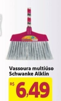 Mercado Extra Vassoura multiuso Schwanke Alklin oferta