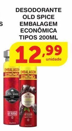 Roldão Desodorante old spice 200ml oferta