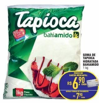 Mercantil Rodrigues Goma de tapioca hidratada bahiamido kg oferta