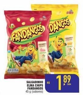 Mercantil Rodrigues Salgadinho elma chips fandangos 45g oferta