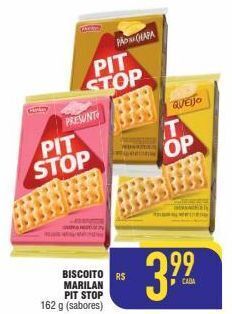 Mercantil Rodrigues Biscoito marilan pit stop 162g oferta