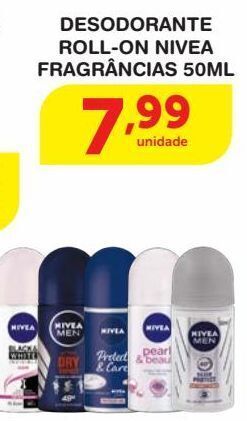 Roldão Desodorante nivea 50ml oferta