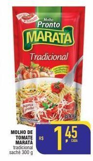 Mercantil Rodrigues Molho de tomate maratá 300g oferta