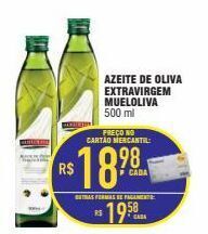 Mercantil Rodrigues Azeite de oliva extravirgem mueloliva 500ml oferta