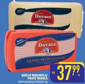 Mercantil Rodrigues Queijo muçarela / prato davaca kg oferta