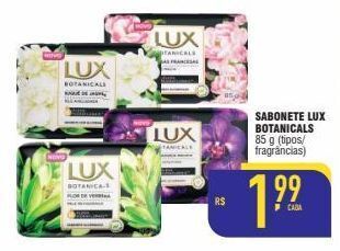 Mercantil Rodrigues Sabonete lux botanicals 85g oferta