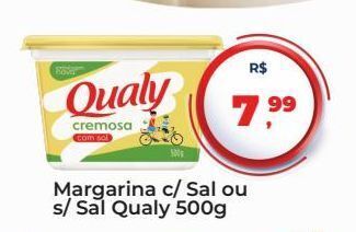 Tonin Superatacado Margarina c/ sal ou s/ sal qualy 500g oferta