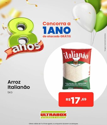 Ultrabox Arroz Italiano 5kg oferta