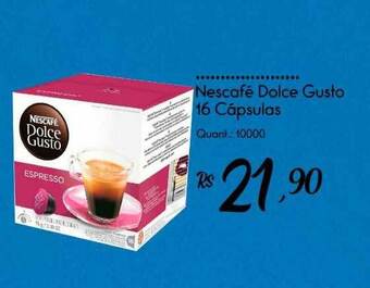 Giassi Supermercados Nescafé Dolce Gusto oferta