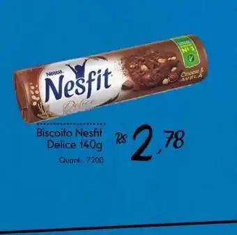 Giassi Supermercados Biscoito Nesfit Delice 140g oferta