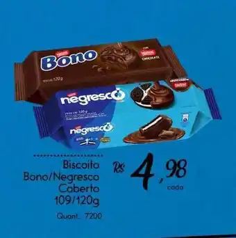 Giassi Supermercados Biscoito Bono Negresco Coberto 109/120g oferta