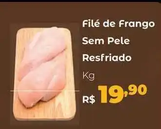 Villarreal Supermercados Filé De Frango Sem Pele Resfriado 1kg oferta