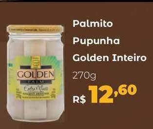 Villarreal Supermercados Palmito Pupunha Golden Inteiro 270g oferta
