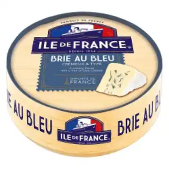 Queijo brie ile de france 125g brie au bleu