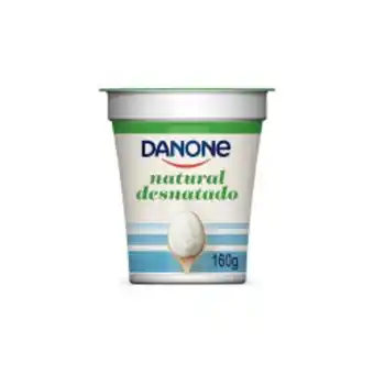 Nordestão Danone natural desnatado 160g oferta