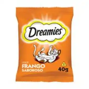 Cobasi Petisco dreamies frango para gatos adultos oferta