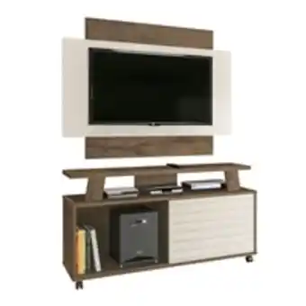 Rack com painel rivera barcellona 143x119x34cm