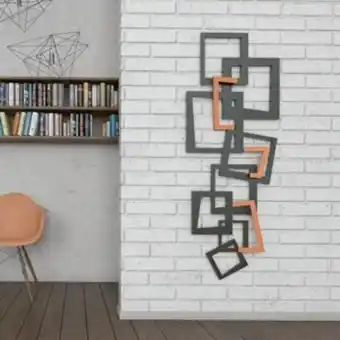 Leroy Merlin Quadro adorno parede decorativo dom vazado fosco escultura roncalli oferta