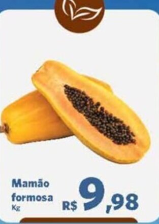 Sam's Club Mamão formosa Kg oferta