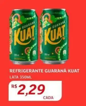 Assaí Atacadista REFRIGERANTE GUARANÁ KUAT LATA 350ML oferta