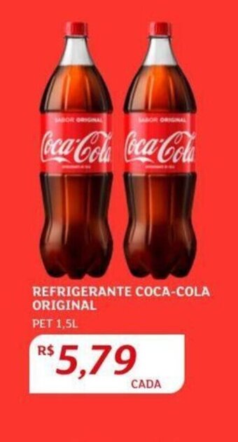 Assaí Atacadista REFRIGERANTE COCA-COLA ORIGINAL PET 1,5L oferta