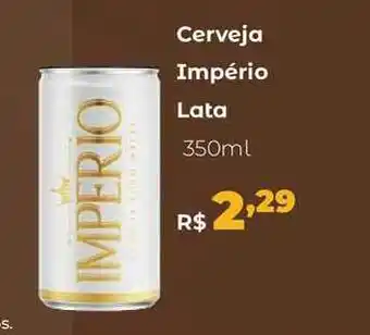 Villarreal Supermercados Cerveja Império 350ml oferta