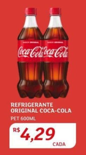 Assaí Atacadista REFRIGERANTE ORIGINAL COCA-COLA PET 600ML oferta