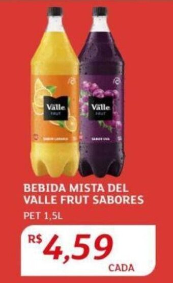 BEBIDA MISTA DEL VALLE FRUT SABORES PET 1,5L