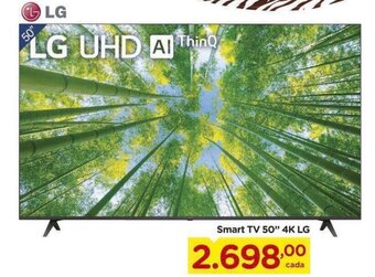 Carrefour Smart TV 50" 4K LG oferta