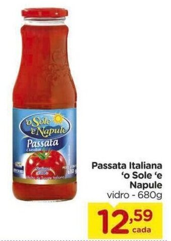 Carrefour Passata Italiana 'o Sole 'e Napule vidro - 680g oferta