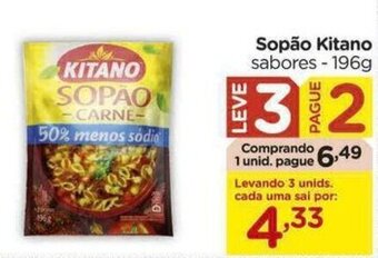 Carrefour Sopão Kitano sabores - 196g oferta