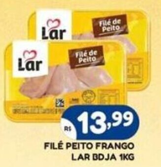Bramil Supermercados FILÉ PEITO FRANGO LAR BDJA 1KG oferta