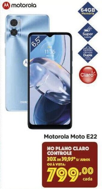 Carrefour Motorola Moto E22 oferta