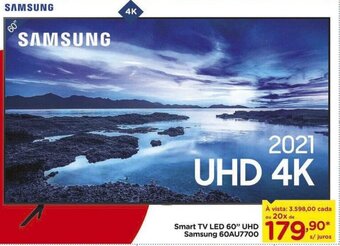 Carrefour Smart TV LED 60" UHD Samsung 60AU7700 oferta