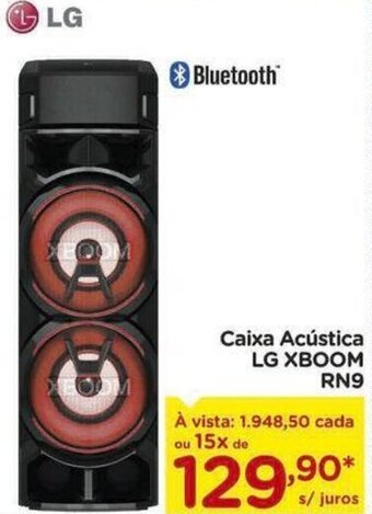 Carrefour Caixa Acústica LG XBOOM RN9 oferta
