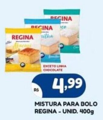 Bramil Supermercados MISTURA PARA BOLO REGINA - UNID. 400g oferta