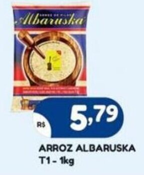 Bramil Supermercados ARROZ ALBARUSKA T1-1kg oferta