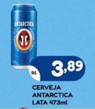 Bramil Supermercados CERVEJA ANTARCTICA LATA 473ml oferta