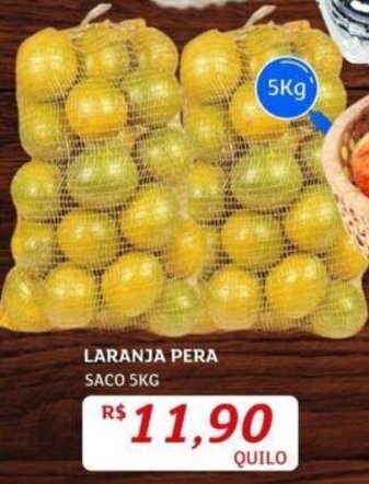 Assaí Atacadista LARANJA PERA SACO 5KG oferta
