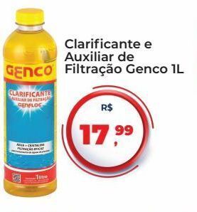 Clarificante e auxiliar de filtração genco 1l