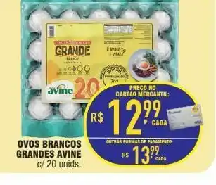 Mercantil Rodrigues Ovos brancos grandes avine oferta