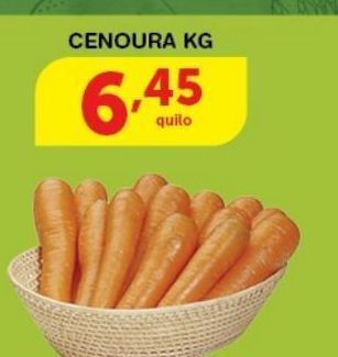 Roldão Cenoura kg oferta