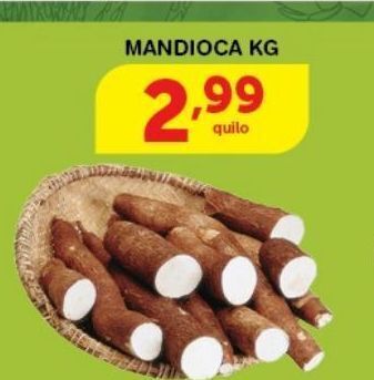 Roldão Mandioca kg oferta