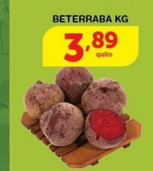 Roldão Beterraba kg oferta