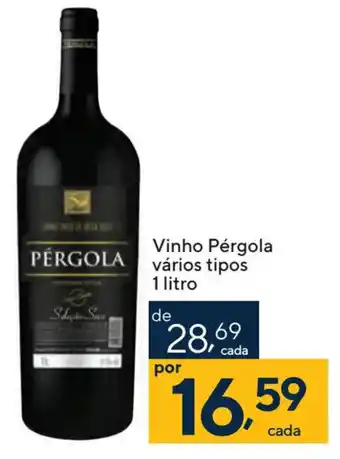 Coop Vinho Pérgola vários tipos oferta