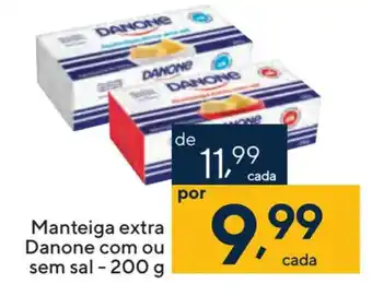 Coop Manteiga extra Danone com ou sem sal - 200 g oferta